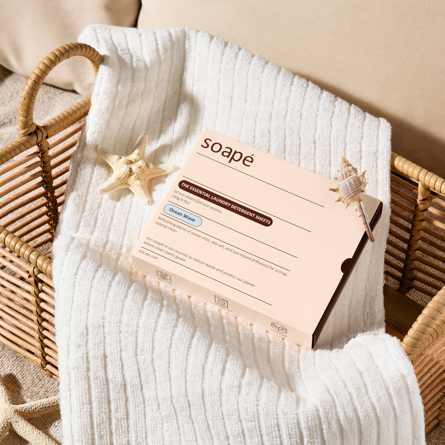 Essential Laundry Detergent Sheets - Ocean Wave