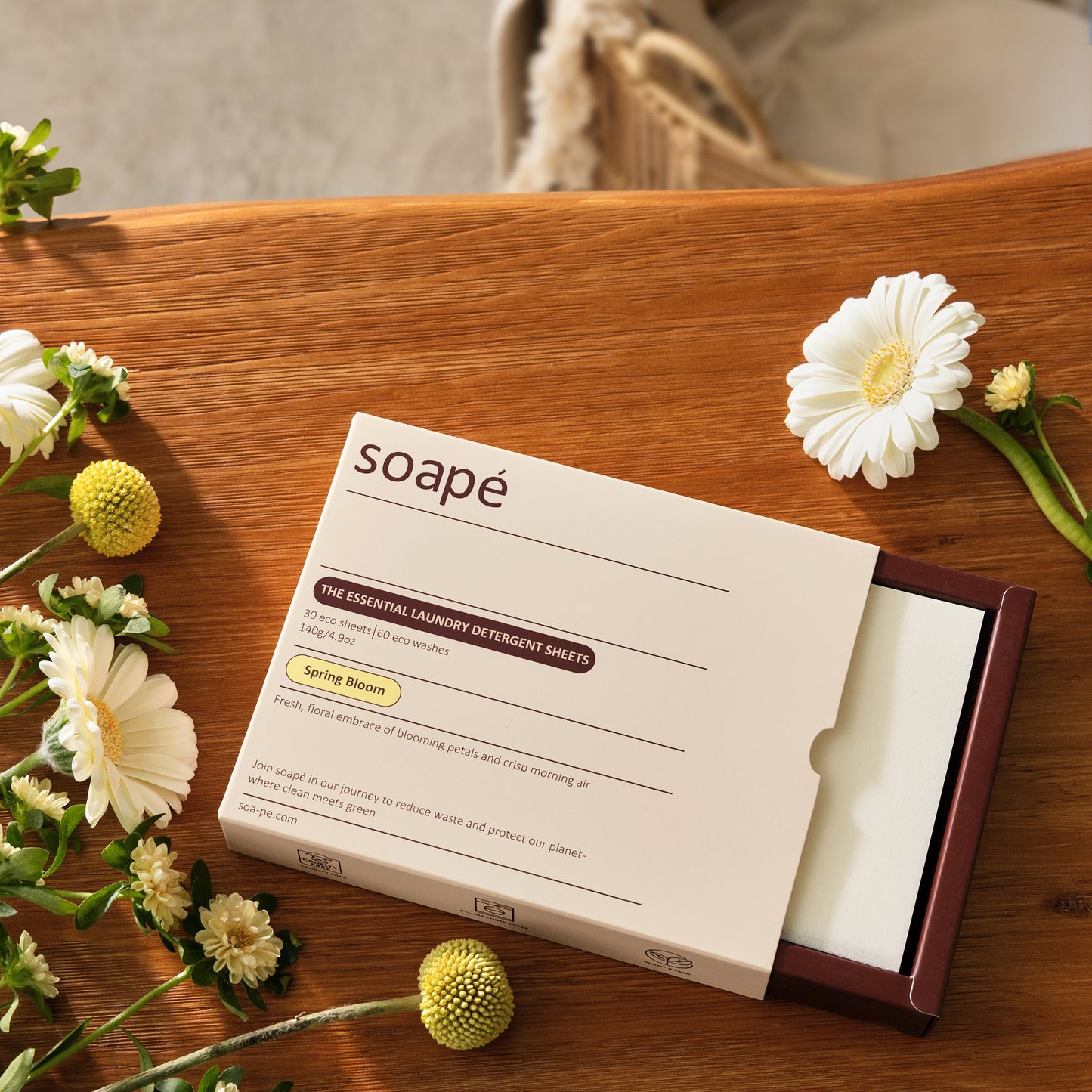 Essential Laundry Detergent Sheets - Spring Bloom