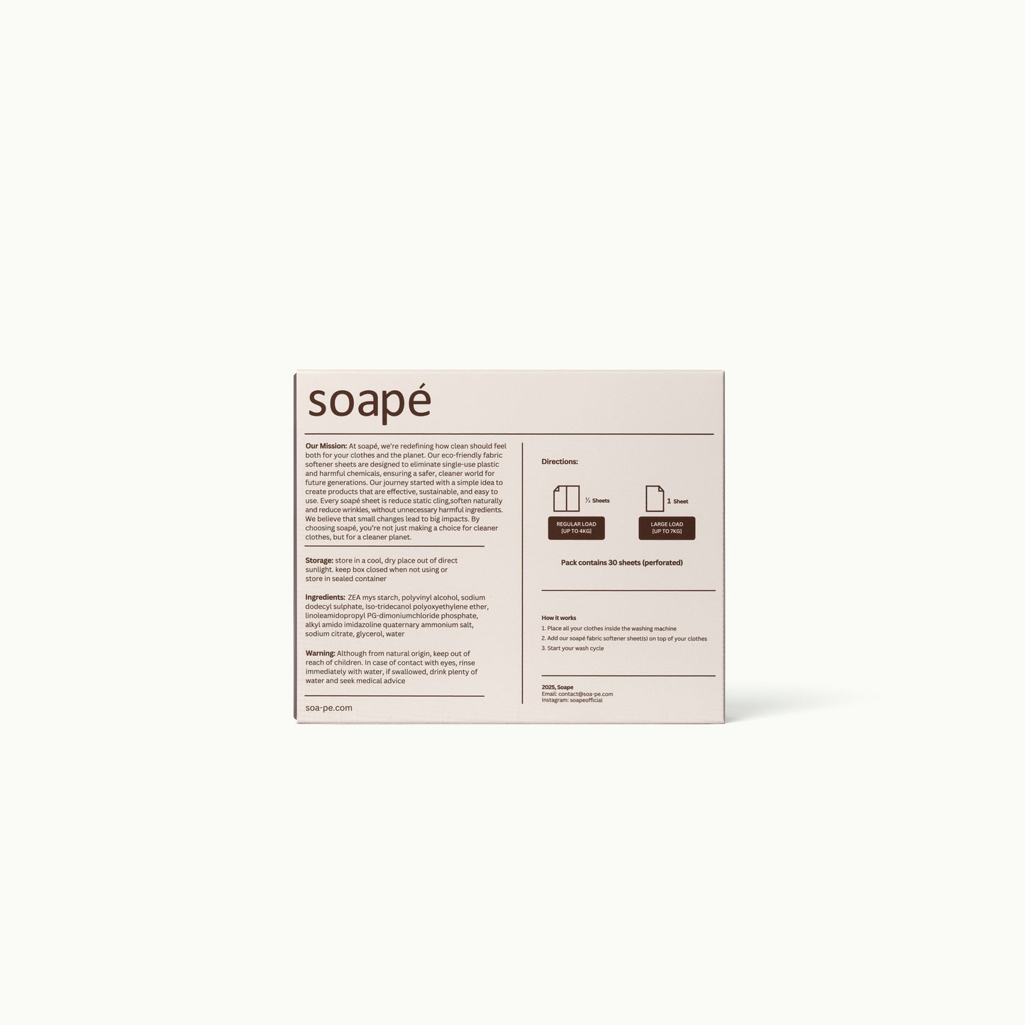 Fabric Softener Sheets - Spring Bloom