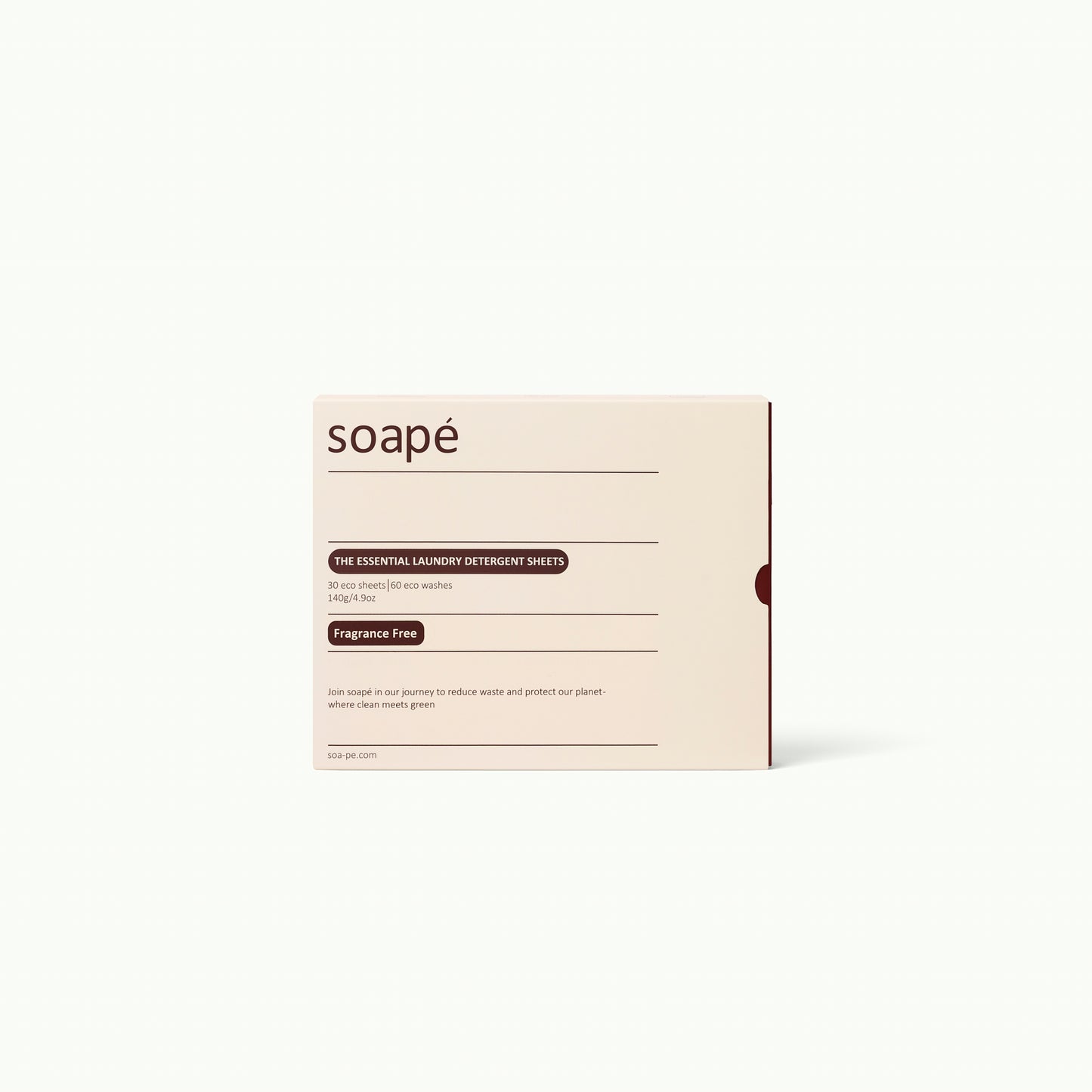 Essential Laundry Detergent Sheets - Fragrance Free