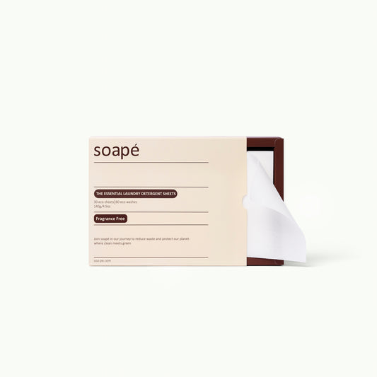 Essential Laundry Detergent Sheets - Fragrance Free