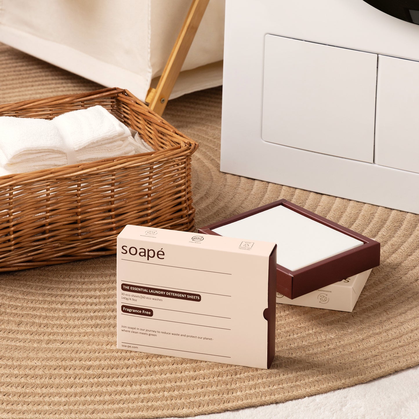 Essential Laundry Detergent Sheets - Fragrance Free